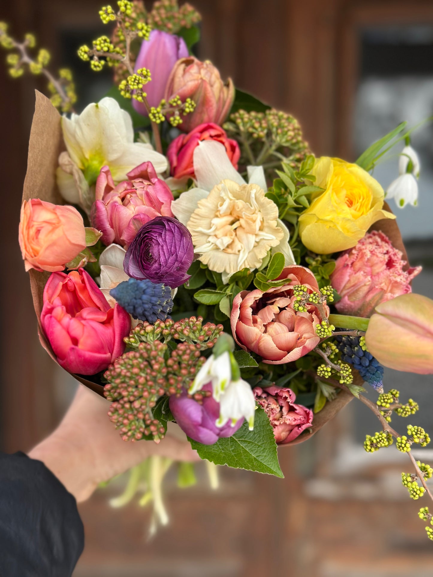 Mother’s Day Wrapped Bouquet PICK-UP May 8 & 9 from 9-5