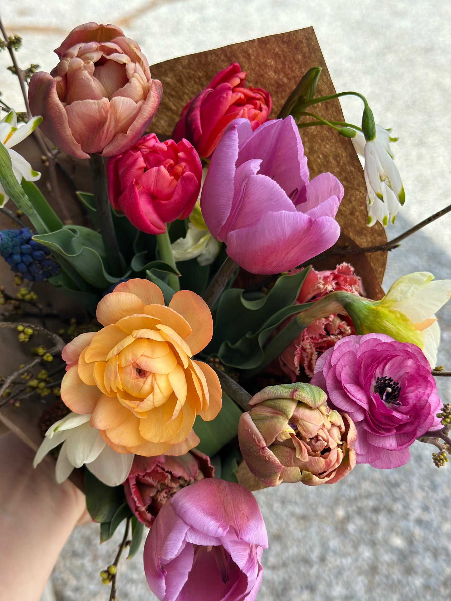 Mother’s Day Wrapped Bouquet PICK-UP May 8 & 9 from 9-5